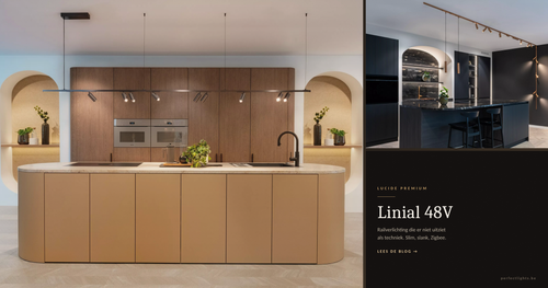 Lucide Premium Linial: alles over het 48V-railsysteem met Zigbee