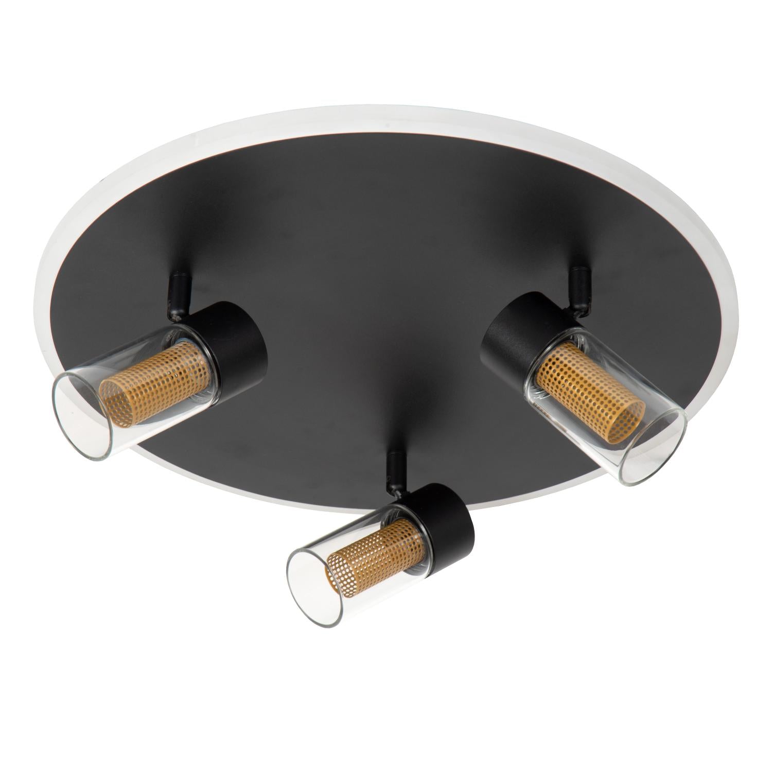 EVERINA - Plafonnier - Ø 40 cm - LED Var. - CCT - 2200K/6500K - Noir | Essential