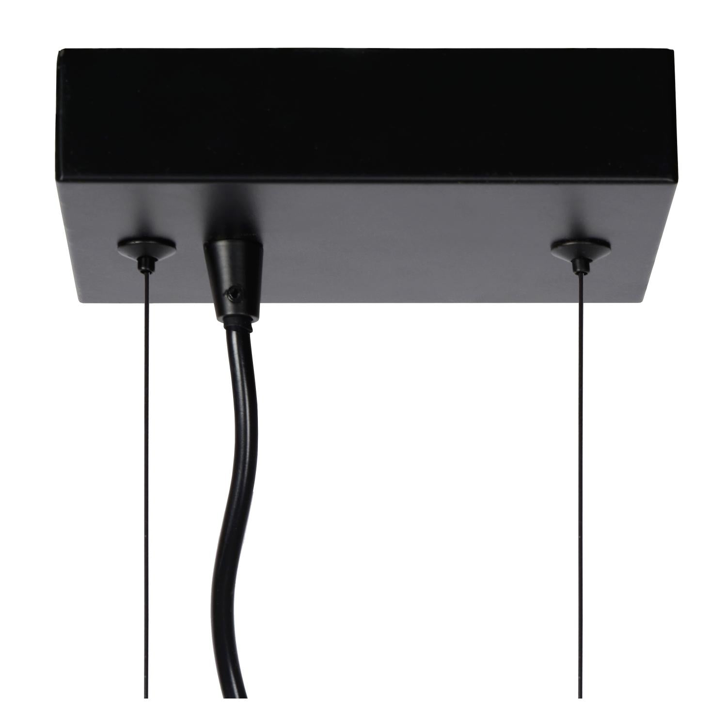 FABIAN - Hanglamp - 1xE27 - Zwart