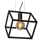 FABIAN - Hanglamp - 1xE27 - Zwart