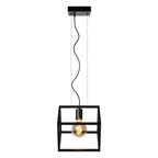 FABIAN - Hanglamp - 1xE27 - Zwart