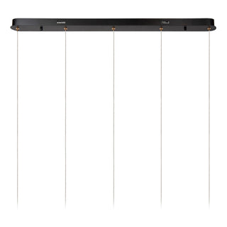 BERLIANE - Pendant light - LED Dimmable - 5x4W 2700K - With replaceable LED module - Transparent | Essential
