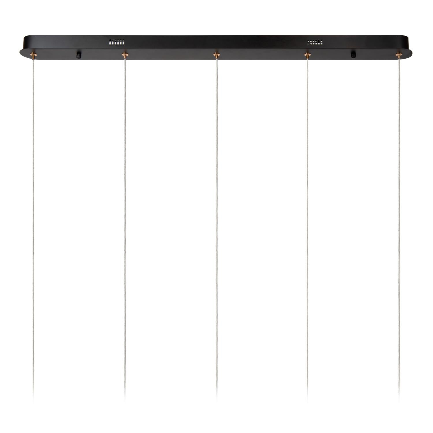 BERLIANE - Pendant light - LED Dimmable - 5x4W 2700K - With replaceable LED module - Transparent | Essential