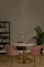 BERLIANE - Pendant light - Ø 34 cm - LED Dimmable - 5x4W 2700K - With replaceable LED module - Transparent | Essential