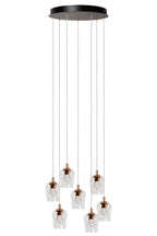 BERLIANE - Hanglamp - Ø 39 cm - LED Dimb. - 7x4W 2700K - Met vervangbare LED-module - Transparant | Essential
