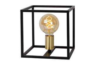 RUBEN - Lampe de table - 1xE27 - Noir