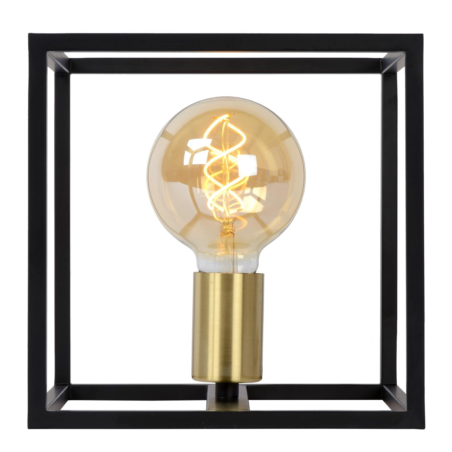RUBEN - Lampe de table - 1xE27 - Noir