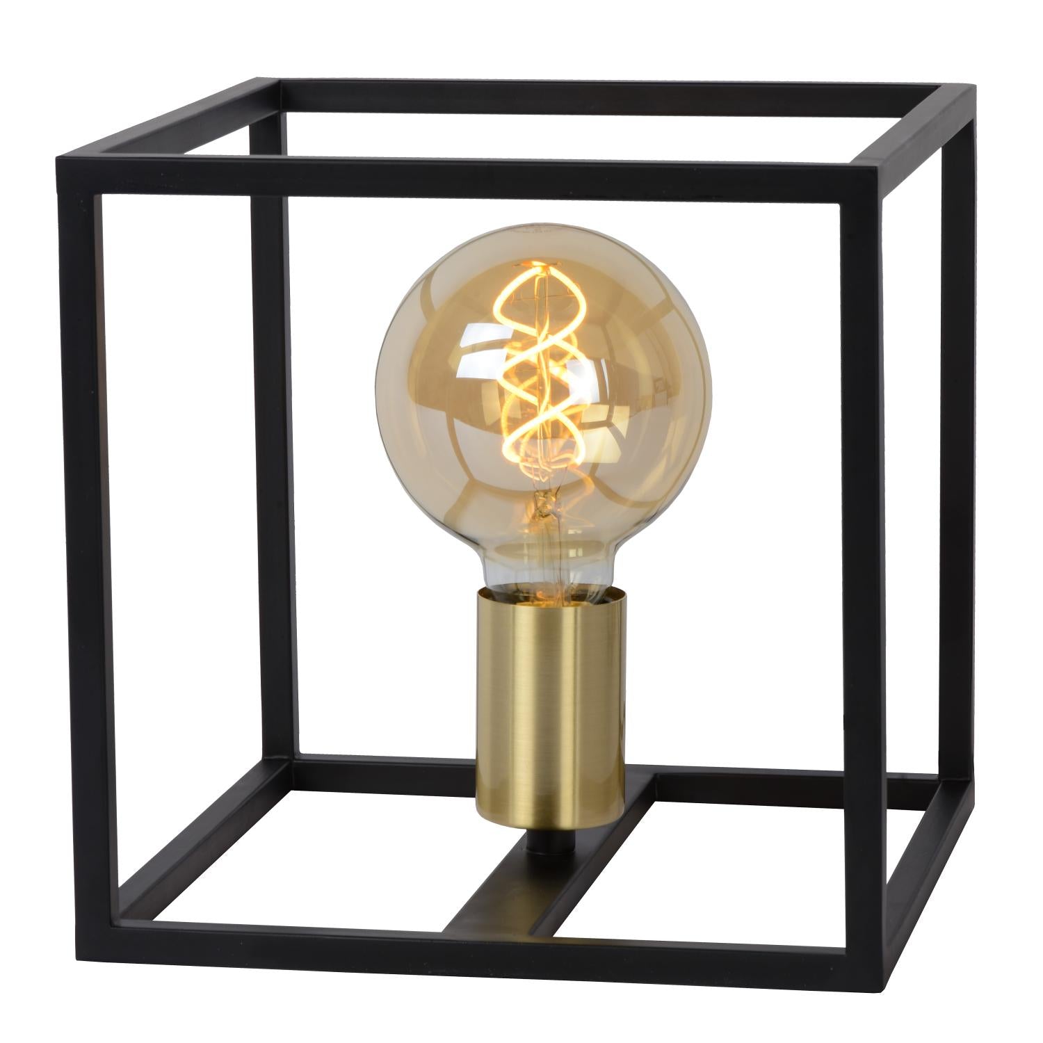 RUBEN - Lampe de table - 1xE27 - Noir