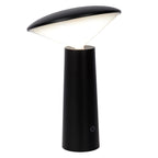 JIVE - Oplaadbare Tafellamp Binnen/Buiten - Accu/Batterij - Ø 13,7 cm - LED Dimb. - CCT - 1x3W 2800K/6500K - IP44 - Zwart