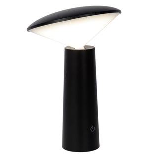 JIVE - Oplaadbare Tafellamp Binnen/Buiten - Accu/Batterij - Ø 13,7 cm - LED Dimb. - CCT - 1x3W 2800K/6500K - IP44 - Zwart
