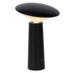 JIVE - Oplaadbare Tafellamp Binnen/Buiten - Accu/Batterij - Ø 13,7 cm - LED Dimb. - CCT - 1x3W 2800K/6500K - IP44 - Zwart