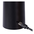 JIVE - Oplaadbare Tafellamp Binnen/Buiten - Accu/Batterij - Ø 13,7 cm - LED Dimb. - CCT - 1x3W 2800K/6500K - IP44 - Zwart