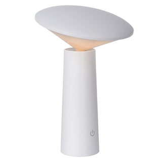 JIVE - Rechargeable table lamp Indoor/Outdoor - Battery - Ø 13.7 cm - LED Dimmable - CCT - 1x3W 2800K/6500K - IP44 - White