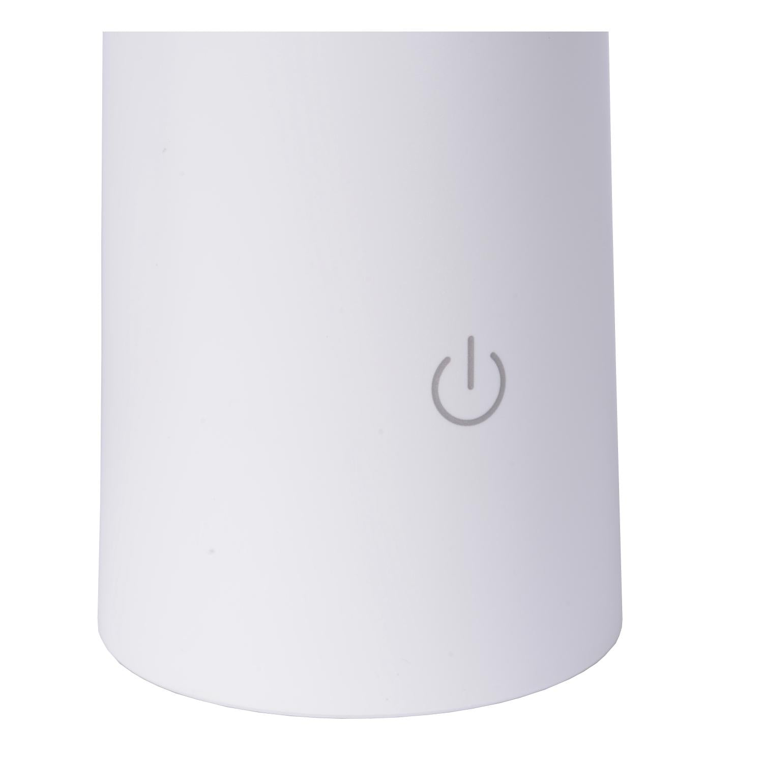 JIVE - Rechargeable table lamp Indoor/Outdoor - Battery - Ø 13.7 cm - LED Dimmable - CCT - 1x3W 2800K/6500K - IP44 - White
