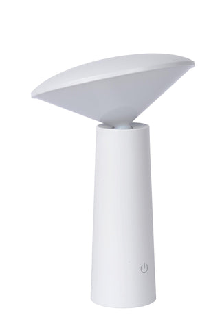 JIVE - Rechargeable table lamp Indoor/Outdoor - Battery - Ø 13.7 cm - LED Dimmable - CCT - 1x3W 2800K/6500K - IP44 - White