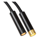 ALEC - Wandspot / Wandlamp - LED 3 StepDim - G9 - 1x3W 2700K - Inclusief omwisselbare ringen - Zwart
