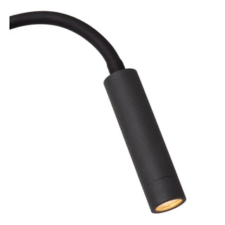 ALEC - Wandspot / Wandlamp - LED 3 StepDim - G9 - 1x3W 2700K - Inclusief omwisselbare ringen - Zwart