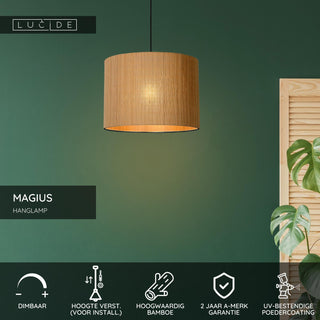 MAGIUS - Hanglamp - Ø 42 cm - 1xE27 - Naturel