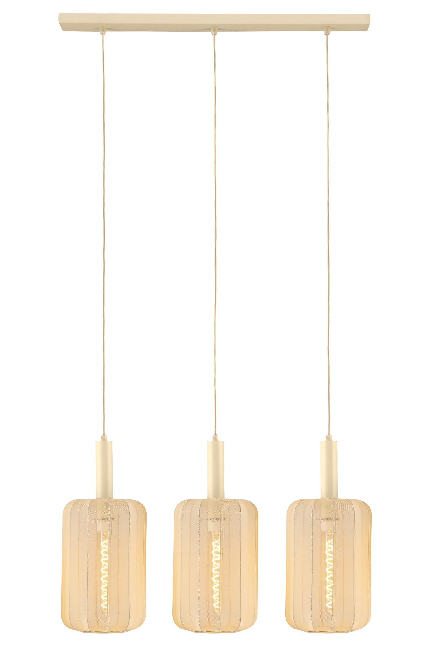 CORINA - Suspension - 3xE27 - Beige