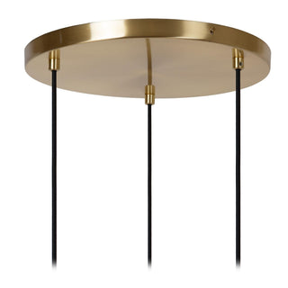 ALICENT - Hanglamp - Ø 35 cm - 3xE27 - Mat Goud / Messing