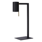 LESLEY - Bureaulamp - 1xGU10 - Zwart