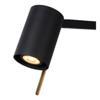 LESLEY - Bureaulamp - 1xGU10 - Zwart