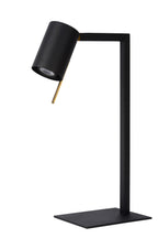 LESLEY - Bureaulamp - 1xGU10 - Zwart
