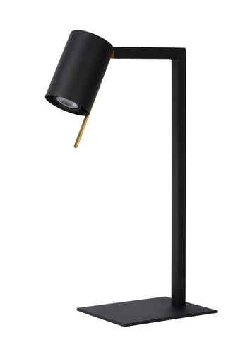 LESLEY - Bureaulamp - 1xGU10 - Zwart