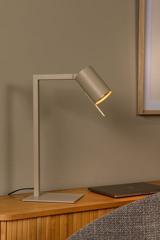 LESLEY - Lampe de bureau - 1xGU10 - Taupe
