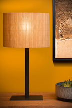 MAGIUS - Lampe de table - Ø 28 cm - 1xE27 - Naturel