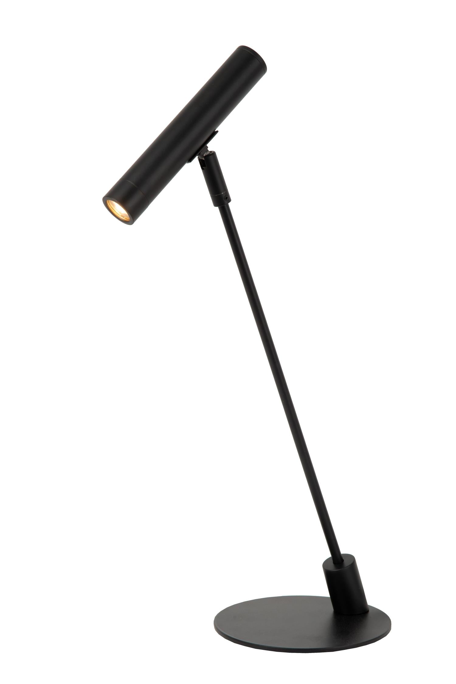 ALEC - Bureaulamp - LED 3 StepDim - G9 - 1x3W 2700K - Inclusief omwisselbare ringen - Zwart