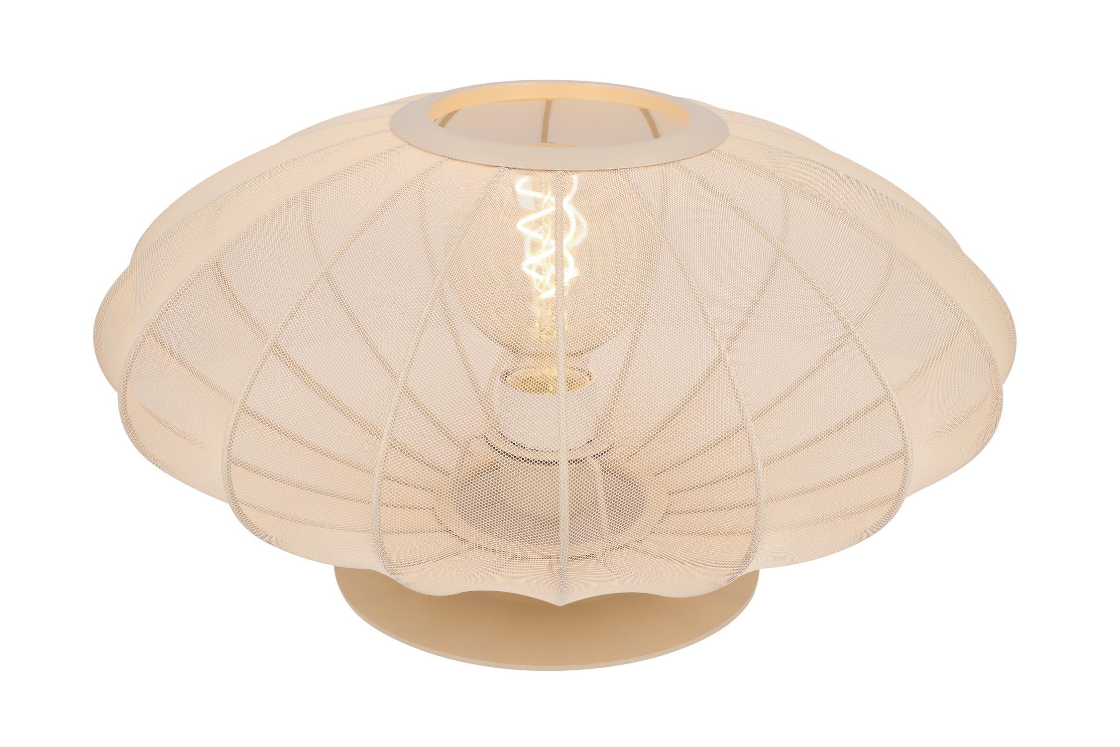 CORINA - Table lamp - Ø 40 cm - 1xE27 - Beige