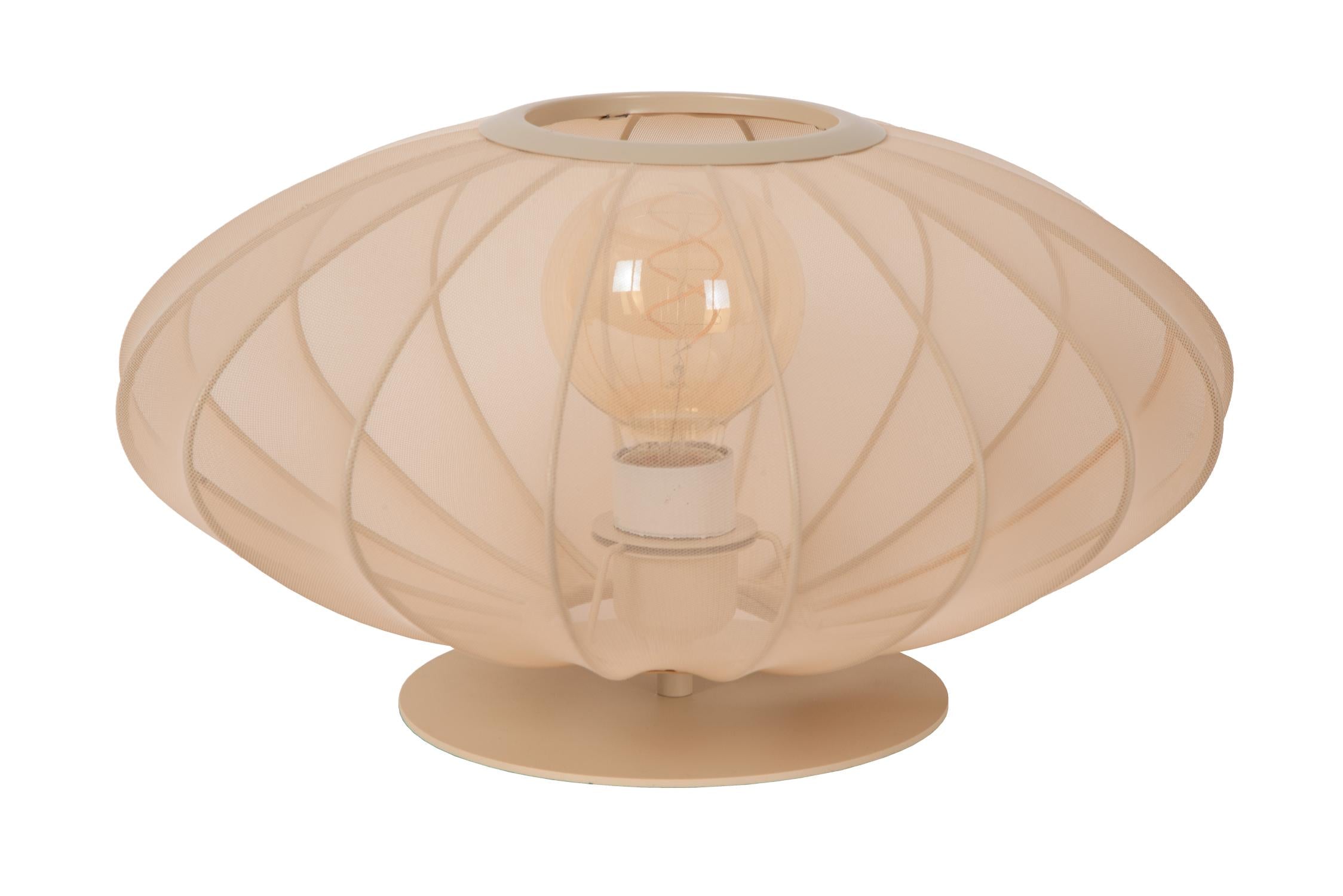 CORINA - Table lamp - Ø 40 cm - 1xE27 - Beige