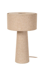 LEEROY - Tafellamp - Ø 30 cm - 1xE27 - Taupe