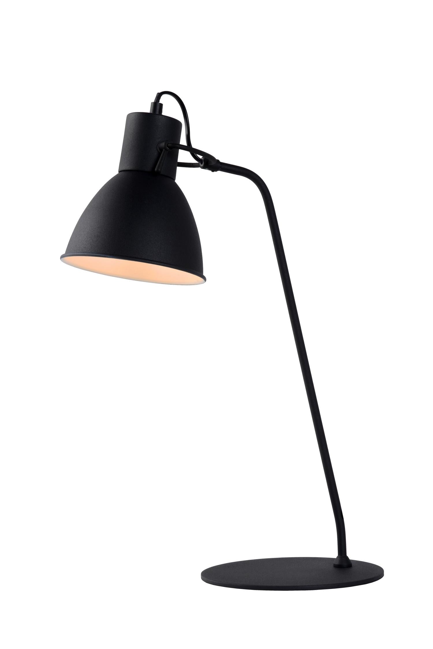 SHADI - Desk lamp - Ø 20 cm - 1xE14 - Black