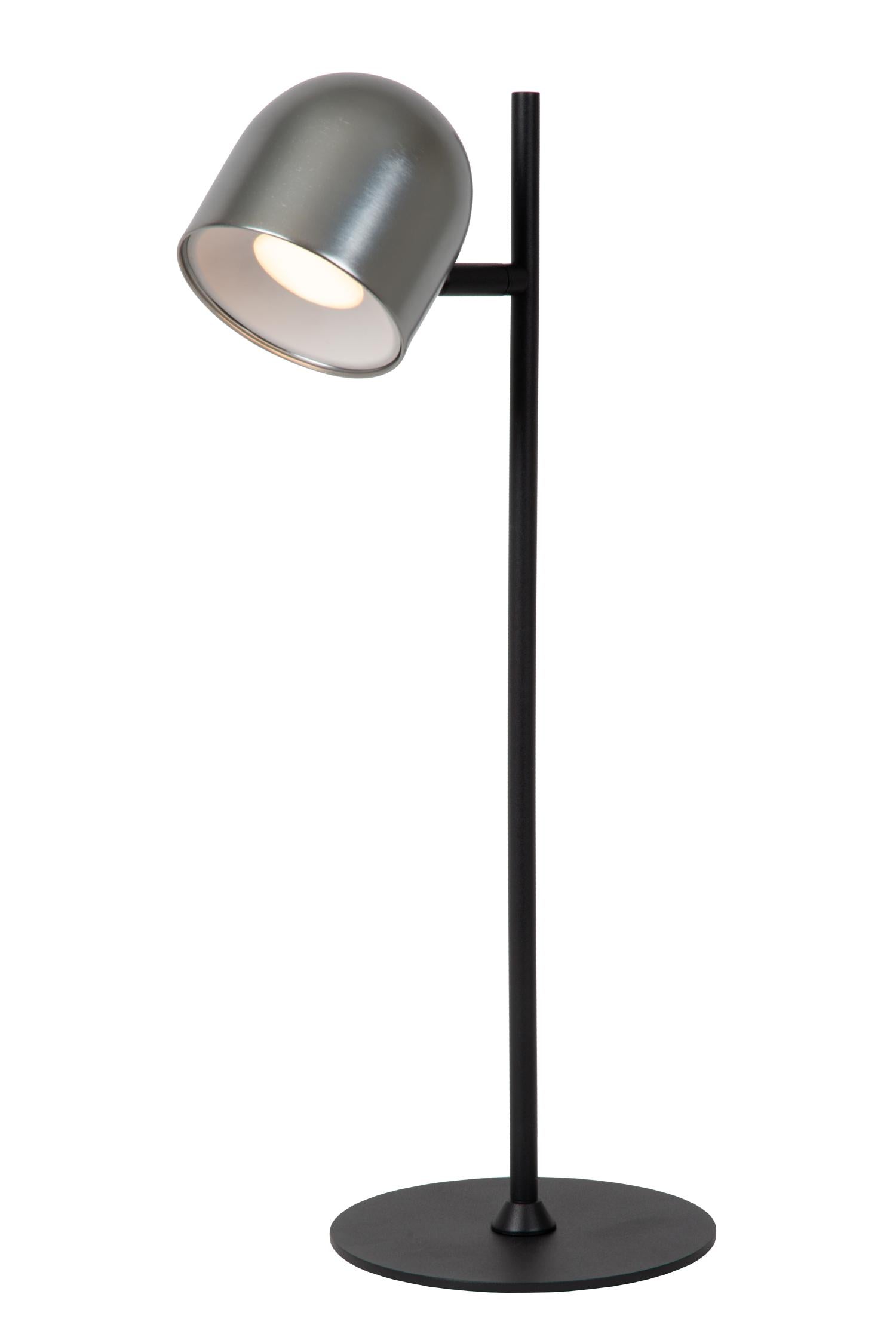 SKANSKA RECH - Oplaadbare Bureaulamp Binnen/Buiten - Accu/Batterij - LED Dimb. - CCT - 1x3W 3000K/6000K - IP44 - Grijs ijzer