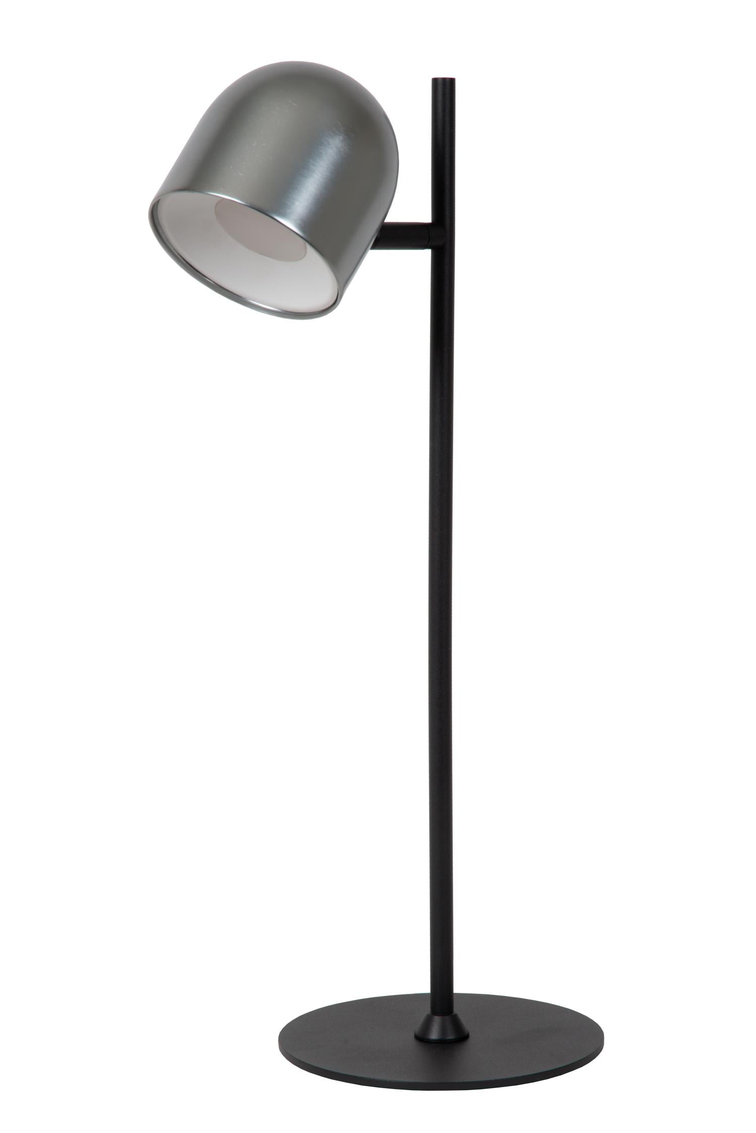 SKANSKA RECH - Oplaadbare Bureaulamp Binnen/Buiten - Accu/Batterij - LED Dimb. - CCT - 1x3W 3000K/6000K - IP44 - Grijs ijzer