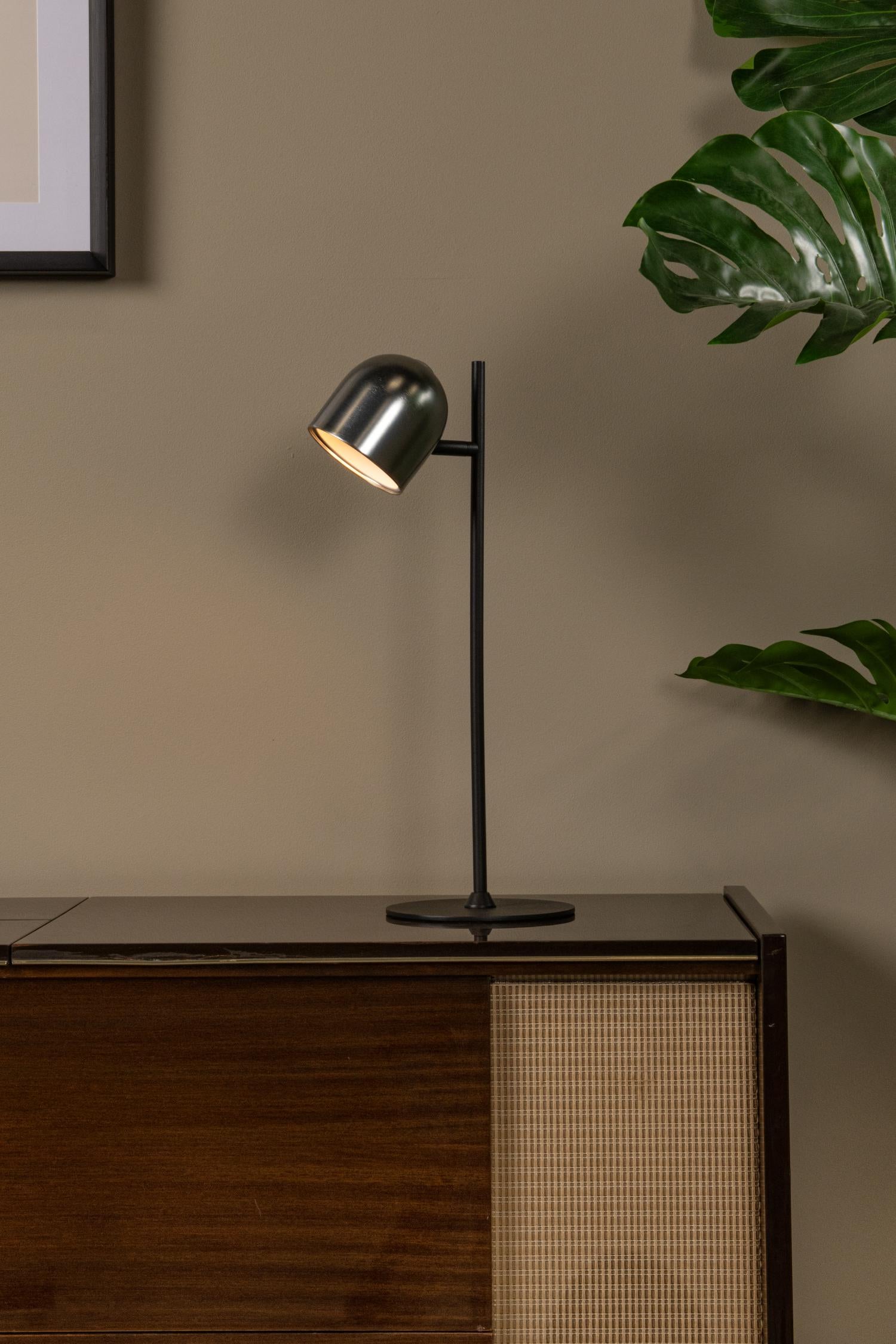 SKANSKA RECH - Oplaadbare Bureaulamp Binnen/Buiten - Accu/Batterij - LED Dimb. - CCT - 1x3W 3000K/6000K - IP44 - Grijs ijzer