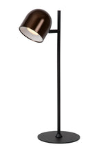 SKANSKA RECH - Lampe de bureau rechargeable Intérieur/Extérieur - Batterie/Pile - LED Var. - CCT - 1x3W 3000K/6000K - IP44 - Café