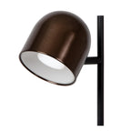 SKANSKA RECH - Lampe de bureau rechargeable Intérieur/Extérieur - Batterie/Pile - LED Var. - CCT - 1x3W 3000K/6000K - IP44 - Café