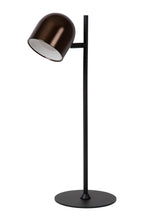 SKANSKA RECH - Lampe de bureau rechargeable Intérieur/Extérieur - Batterie/Pile - LED Var. - CCT - 1x3W 3000K/6000K - IP44 - Café