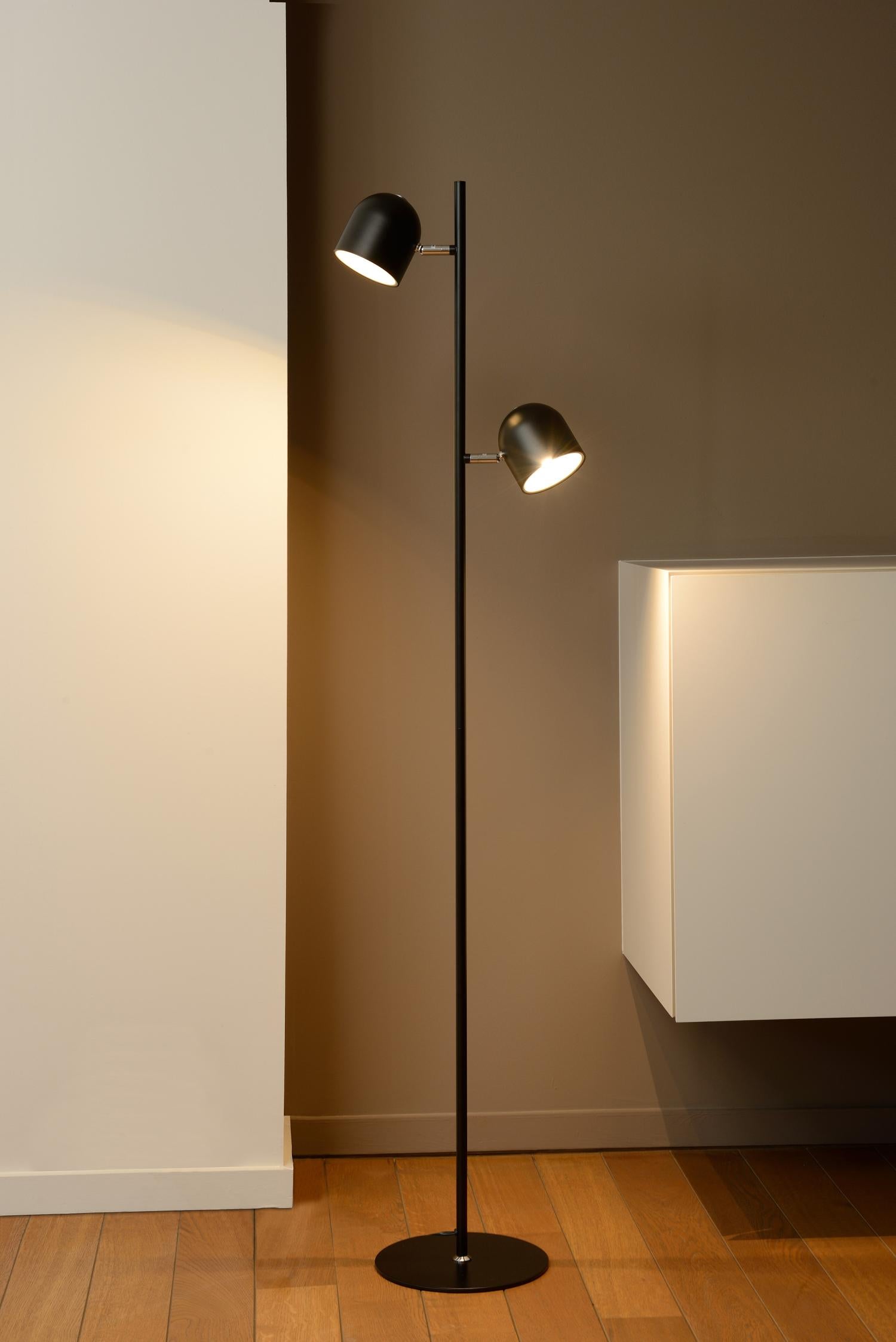 SKANSKA - Floor lamp - LED 3 StepDim - 2x5W 3000K - Black