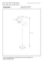 SKANSKA - Floor lamp - LED 3 StepDim - 2x5W 3000K - Black