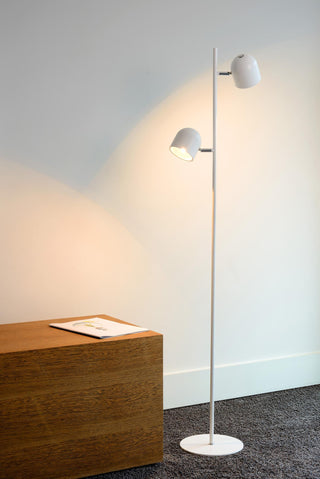 SKANSKA - Lampadaire - LED 3 StepDim - 2x5W 3000K - Blanc