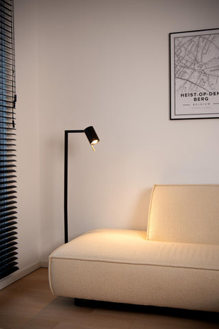 LESLEY - Leeslamp - 1xGU10 - Zwart
