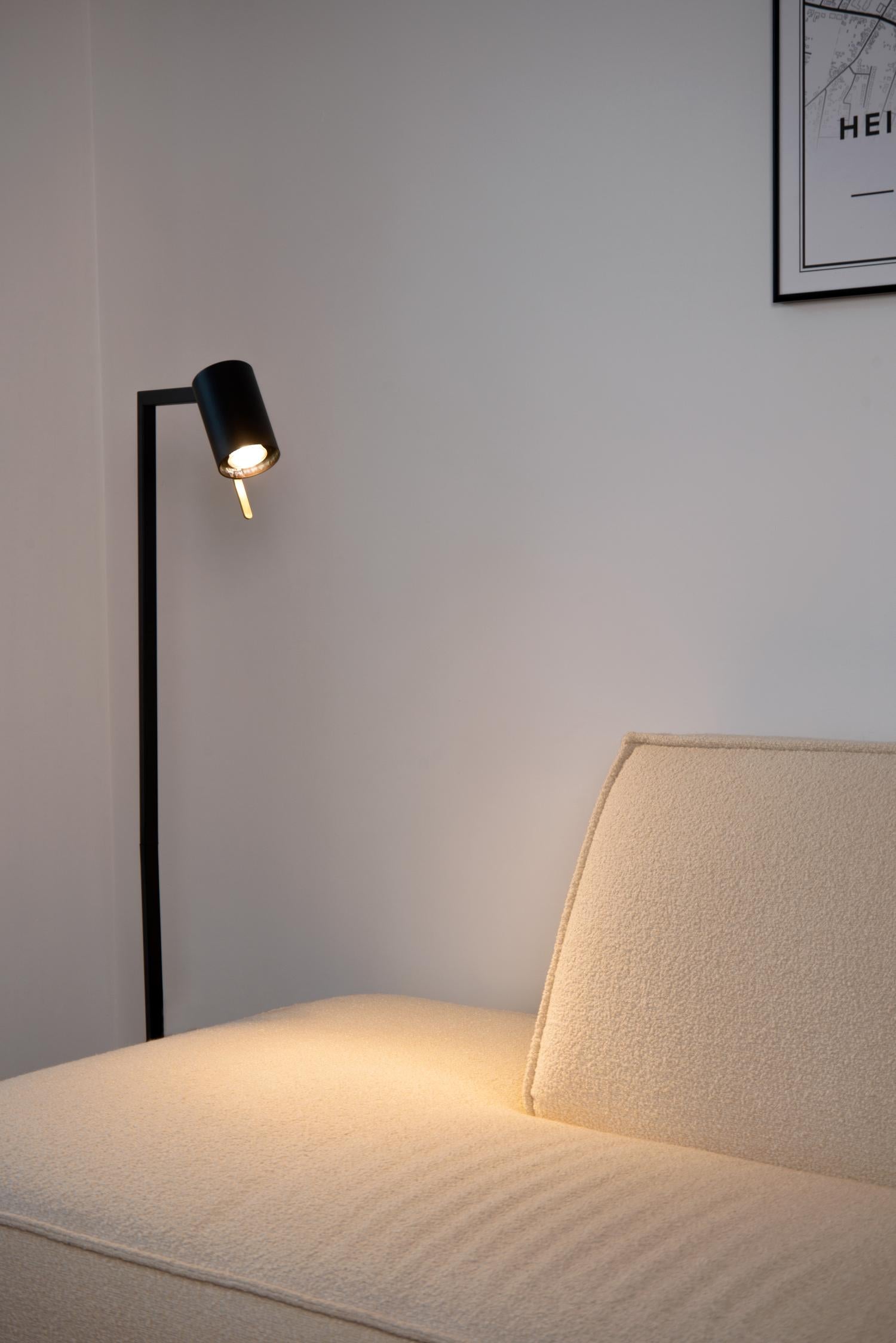 LESLEY - Leeslamp - 1xGU10 - Zwart