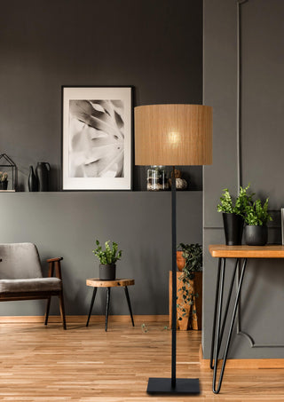 MAGIUS - Vloerlamp - Ø 42 cm - 1xE27 - Naturel