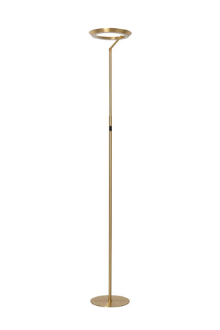 CELESTE - Floor lamp - Ø 28 cm - LED Dimmable - 1x21W 2700K - Matt Gold / Brass