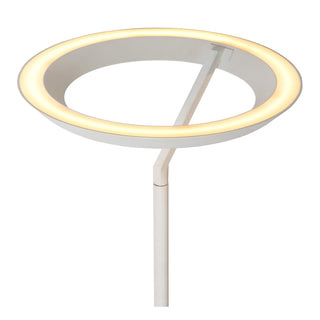 CELESTE - Floor lamp - Ø 28 cm - LED Dimmable - 1x21W 2700K - White