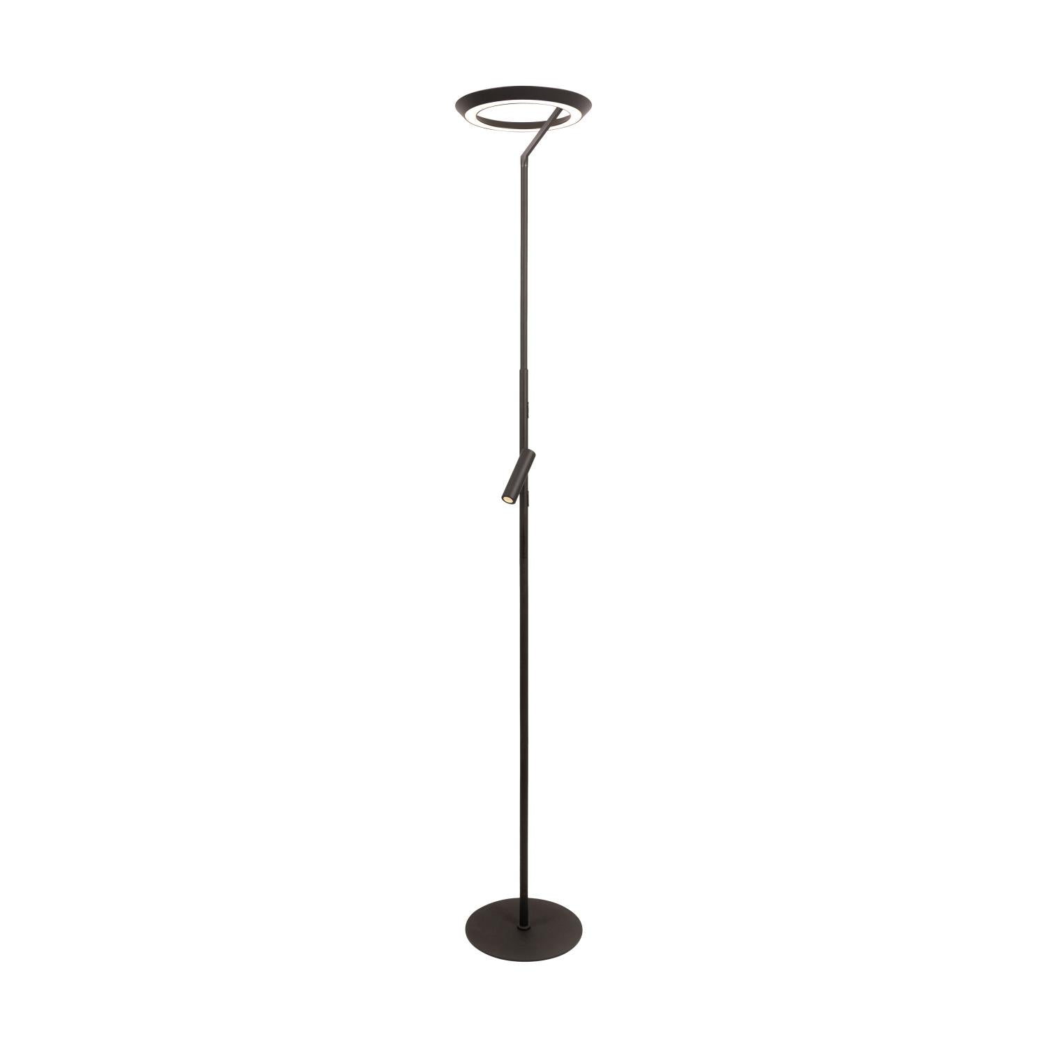 CELESTE - Vloerlamp - Ø 28 cm - LED Dimb. - 2700K - Zwart | Essential